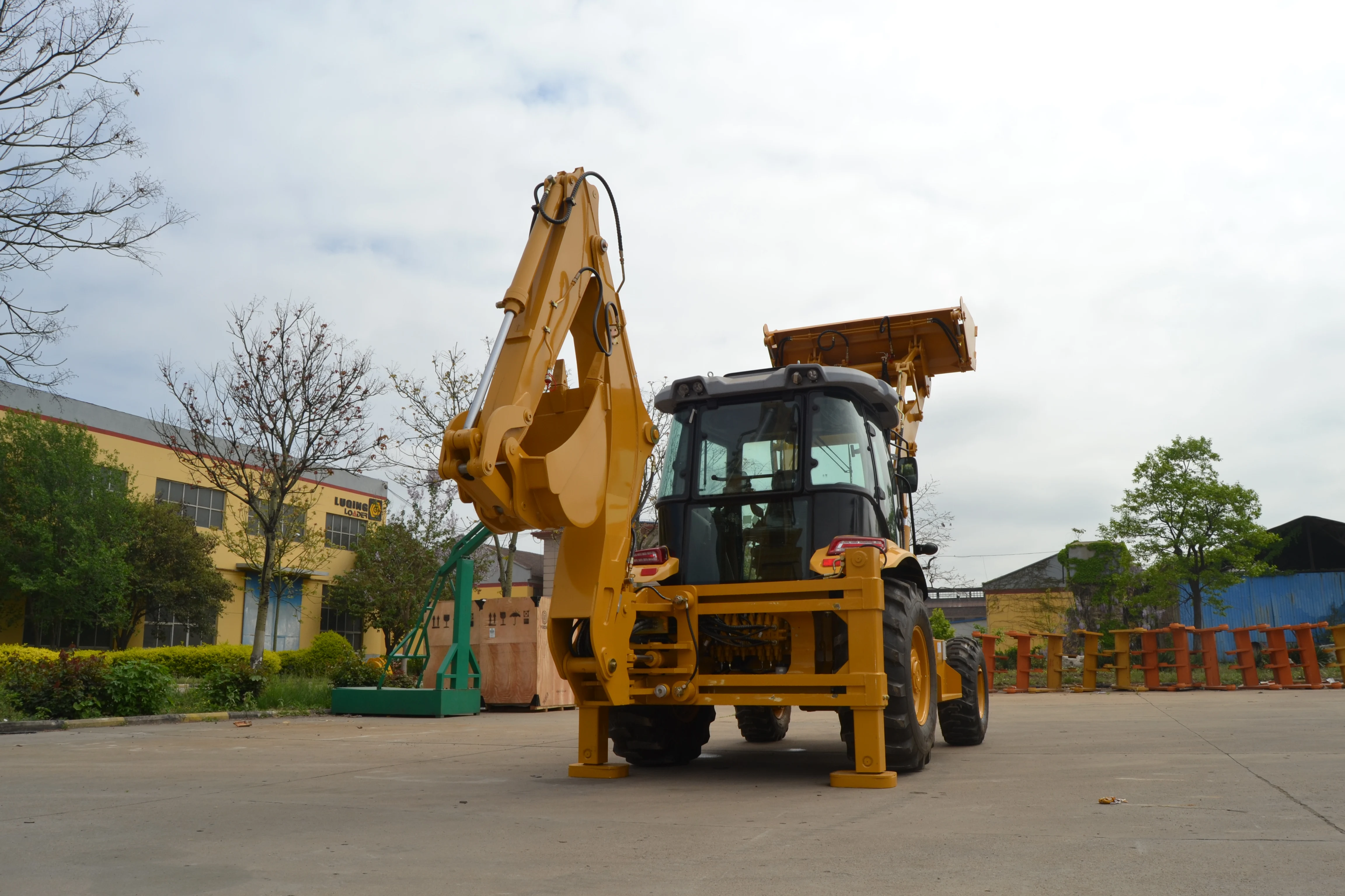 Luxury model CE wz40-28 loader backhoe backhoe excavator loader 4x4 Earth-moving Machinery