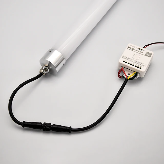 360 degree 1m 40mm 24V DMX512 RGB RGBW led Pixel tube light colorful event party dj Stage light