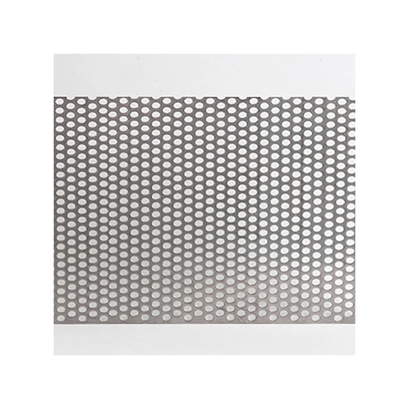 Factory direct supply cheap price iron sheets screen round hole perforated metal mesh