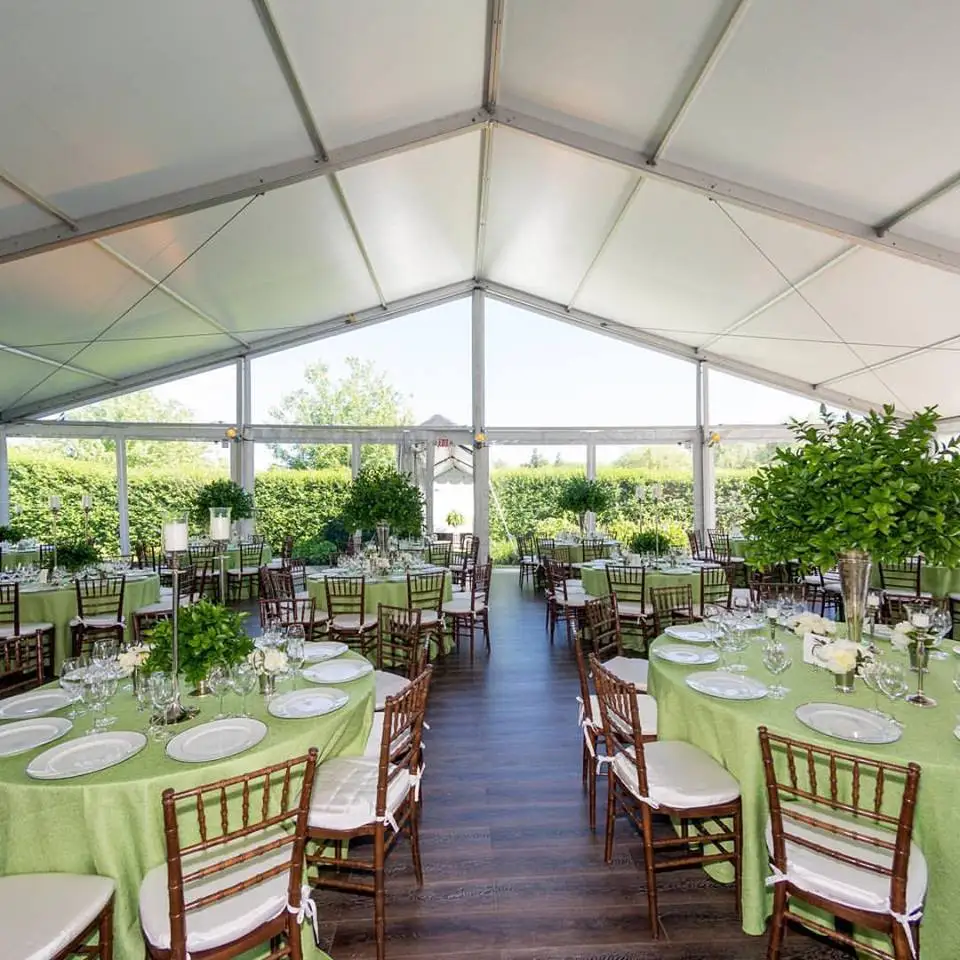 PVC Clear Roof Trade Show Marquee Outdoor Party Tents Fair Resort Party Glamping