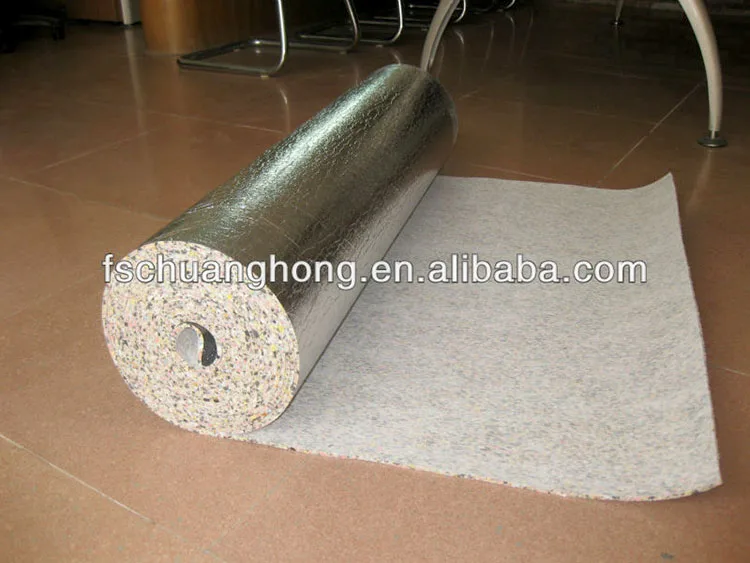 Laminate aluminium foil pu foam flooring underlay