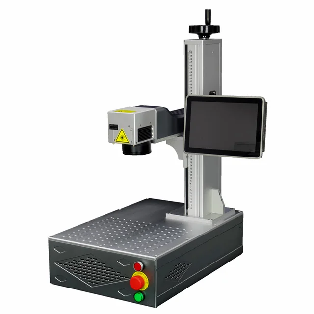 Desktop fiber laser engraving machine for metal jewelry plastic engraving