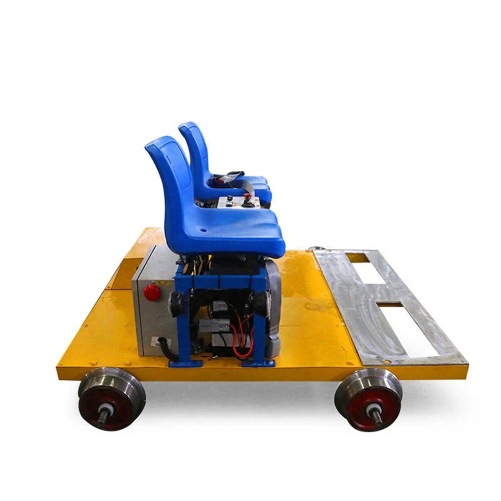 Railcar Railway Inspection Vehicle Rail Locomotive Tram Maintenance and Inspection Vehicle Electric Rail Transporter