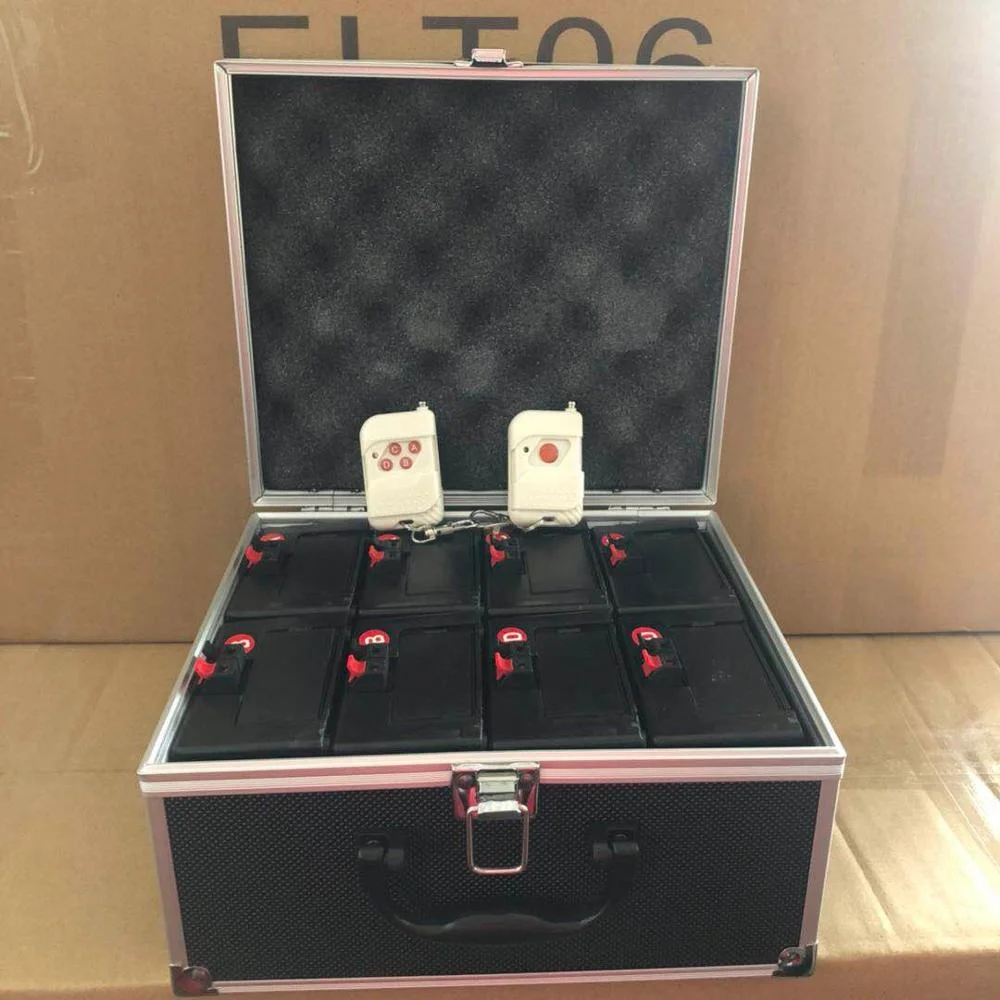 D08 Factory Remote Wireless Equipment Pyrotechnics Stage Cold Fountain Fireworks Firing System