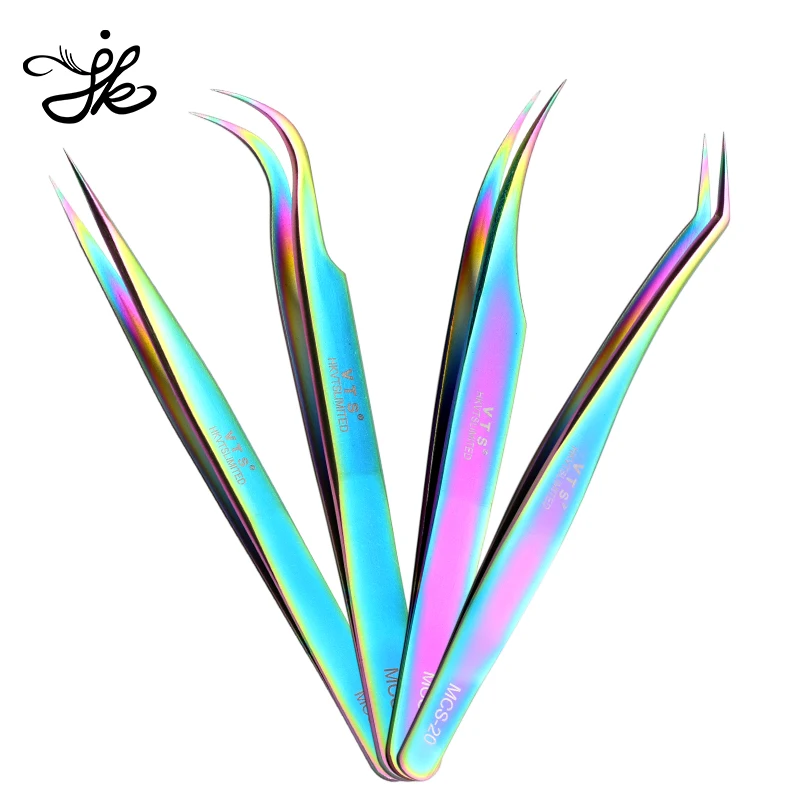 Lash Extension Tool Stainless Steel Volume Private Label Eyelash Applicator Cheap Grafting Tweezer