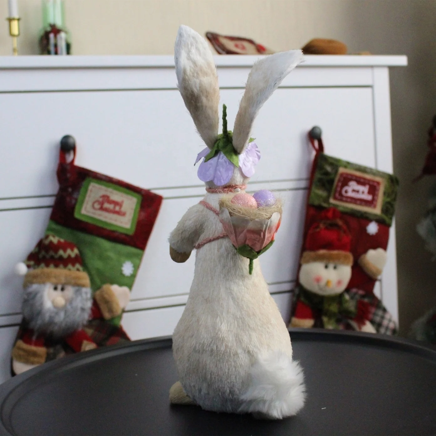 
2021 Handmake Decorated Easter Bunny Home Decoration Easter Craft 