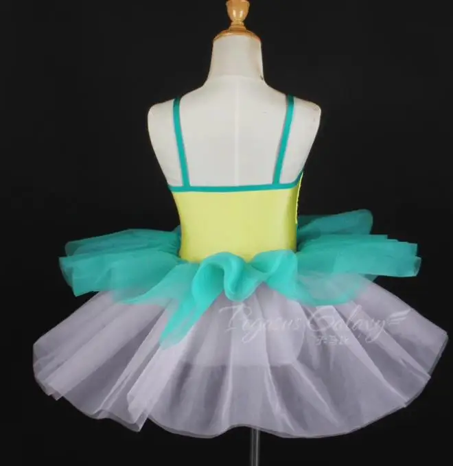 4265 Baby Dress Princess Kids Ballet Tutu Dance Costume Dress for Girls Ready to Ship
