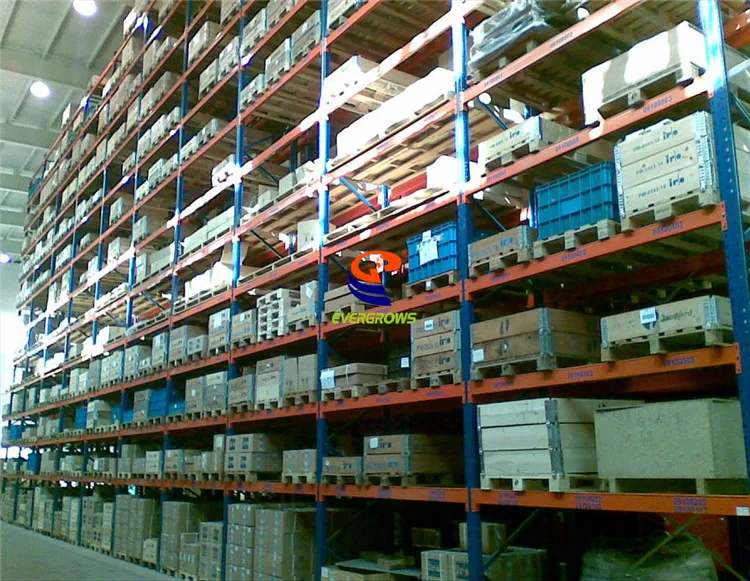 Yongwang Adjustable Flexible Steel Shelf Shelving Pallet Racking Roll Forming Machine Heavy Duty Pallet Racking Beam Rack