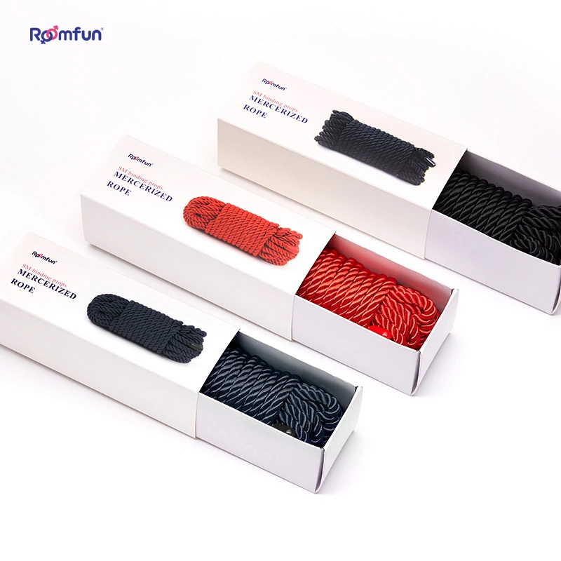 Slave Bondage Rope BDSM Restraints Bundle Strap Adult Couples Sex Erotic Toy Rope