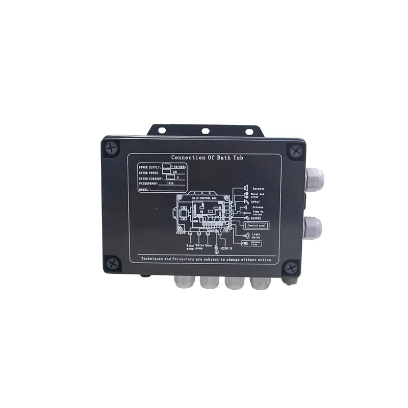 Bathtub Controller BP-12 massage bathtub touch screen control panel, LCD display,light, bathtub led tv