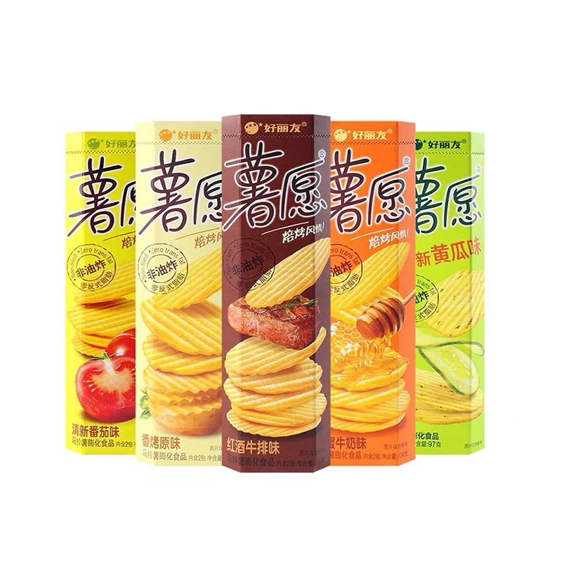 Factory Direct Supply 104g Potato Exotic Snacks Fruit & Vegetable Snacks Grain From China