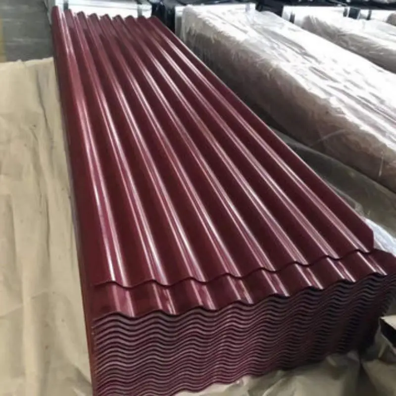 high quality corrugated galvalume steel sheets metal roofing sheet corrugated prepainted galvanized steel