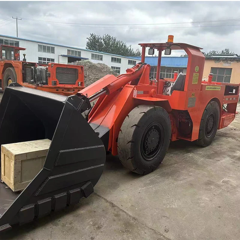 Tunnel Mining Loader with 2 Ton Payload Underground Scooptram LHD