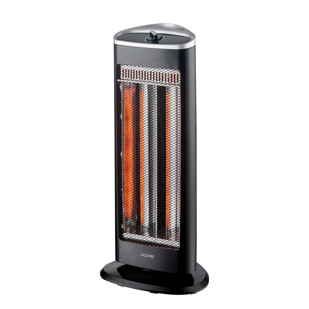 2022 new design 1000W infrared stufa al carbonio electric room carbon heater with oscillating