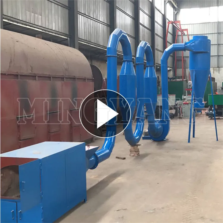 Сушильная машина для древесных опилок с потоком горячего воздуха