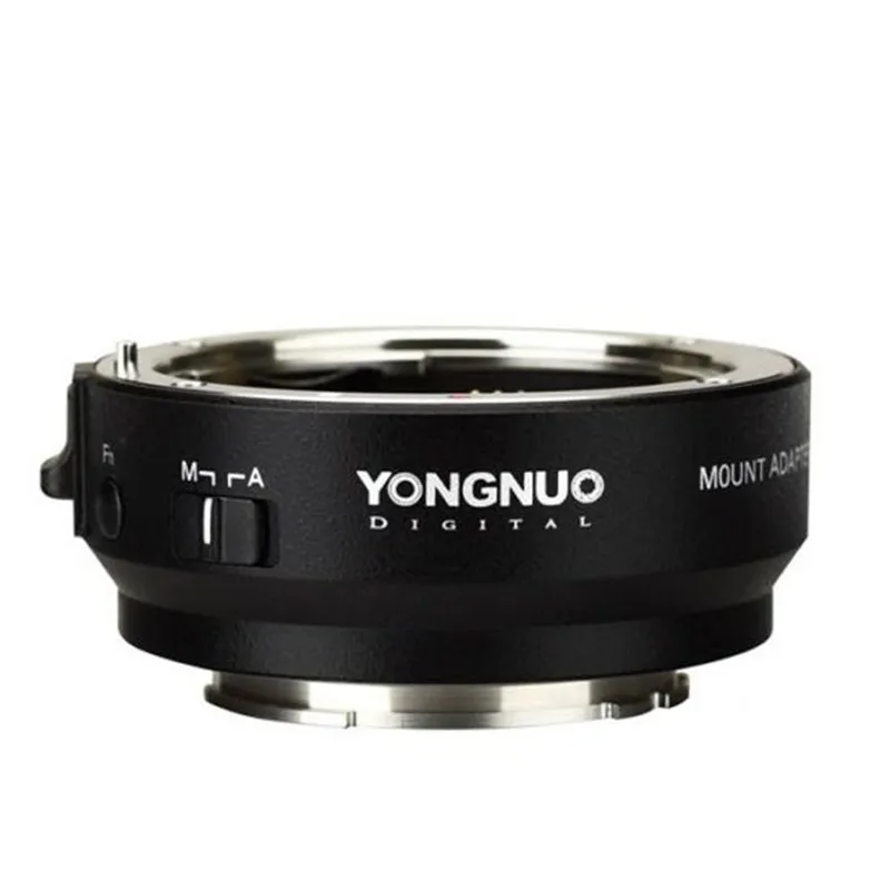 YONGNUO EF-E II адаптер для автофокуса Кольцо адаптер для объектива для Canon EF EOS Объектив для Sony NEX E-Mount A9 A7 A7RIII/II A7SII A6500