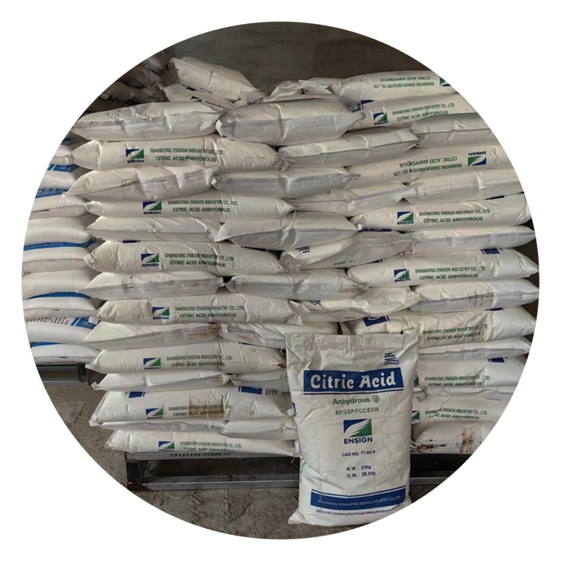 Best Price Cas 77-92-9 Citric Acid Anhydrous In Stock Citric Acid White Powder Food Additives Citric Acid Anhydrous