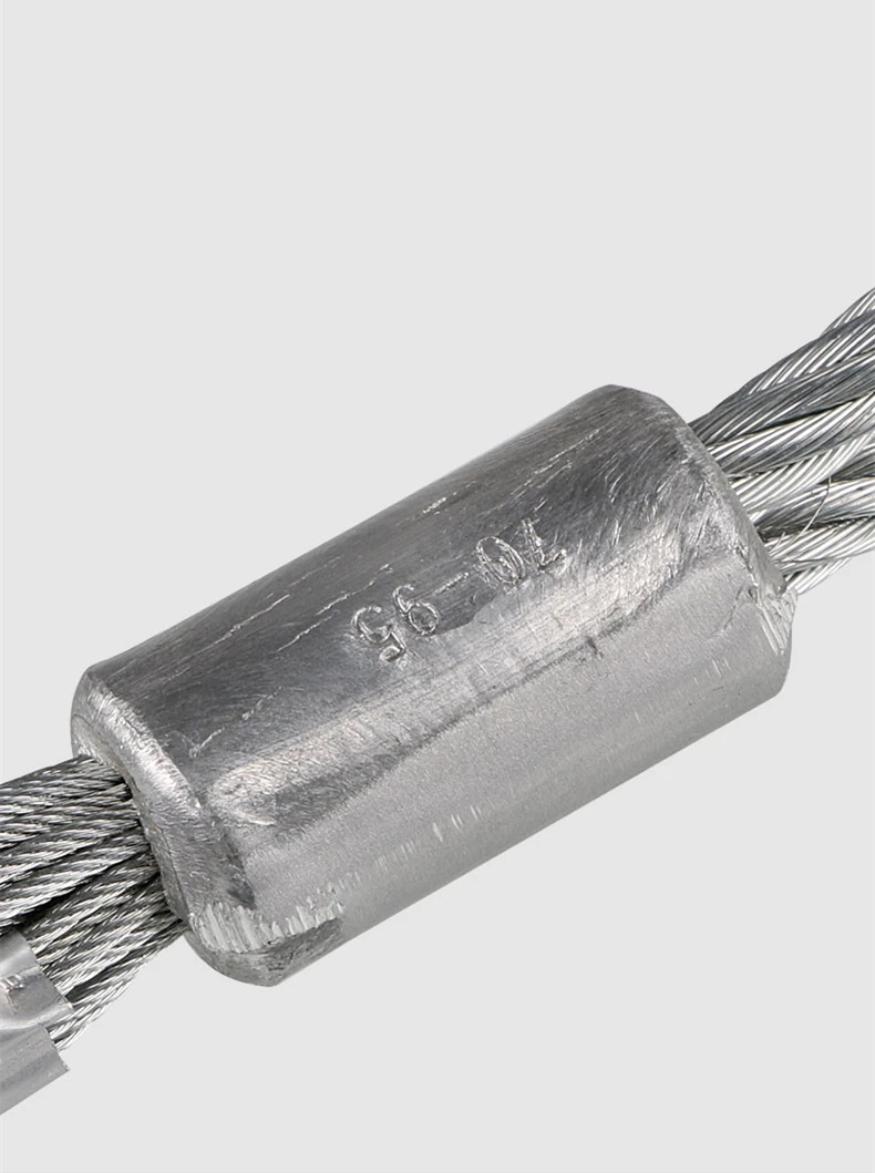 Single Head Temporary Cable/Conductor Mesh Sock Joint For Electric Power Construction