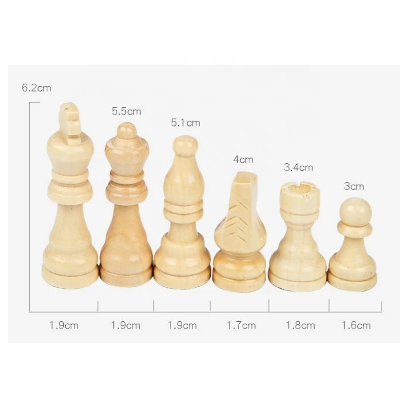 Indoor premium chess board game desktop wooden game hot sold in 2024 educational toys