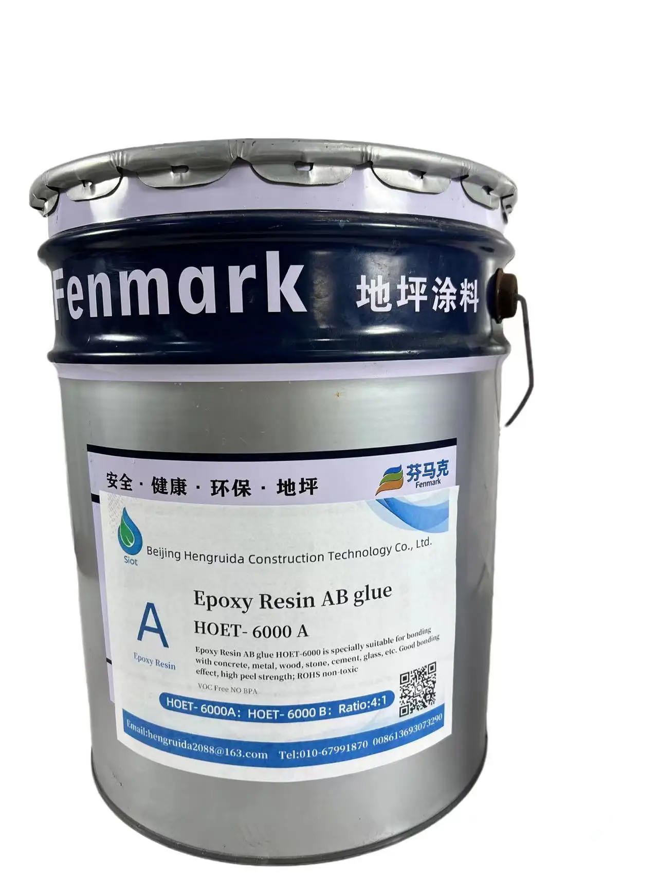 Wholesale Heat Resistant AB Glue Epoxy Resin Hardener for Floor Coating
