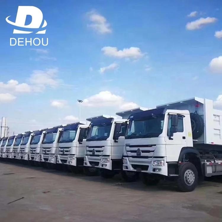 sinotruck  Used New 6x4 336HP 371HP 420HP 50 60 70 tons heavy transport dump tipper truck Tractor Truck