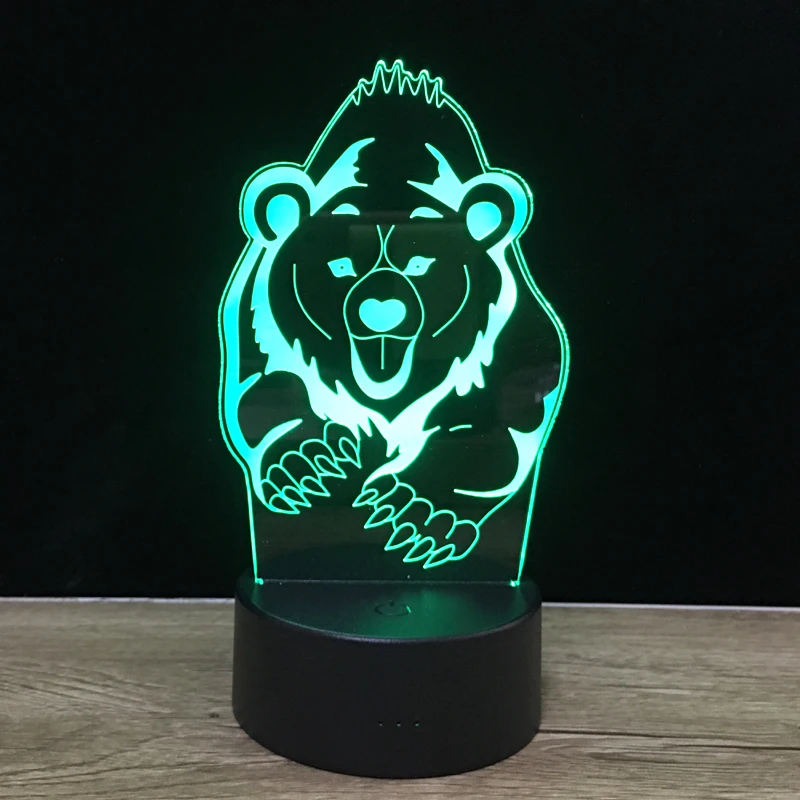 3D ночной Светильник с логотипом супер-человека USB светодиодный ночник мультяшный подарок для мальчиков на день рождения настольная лампа