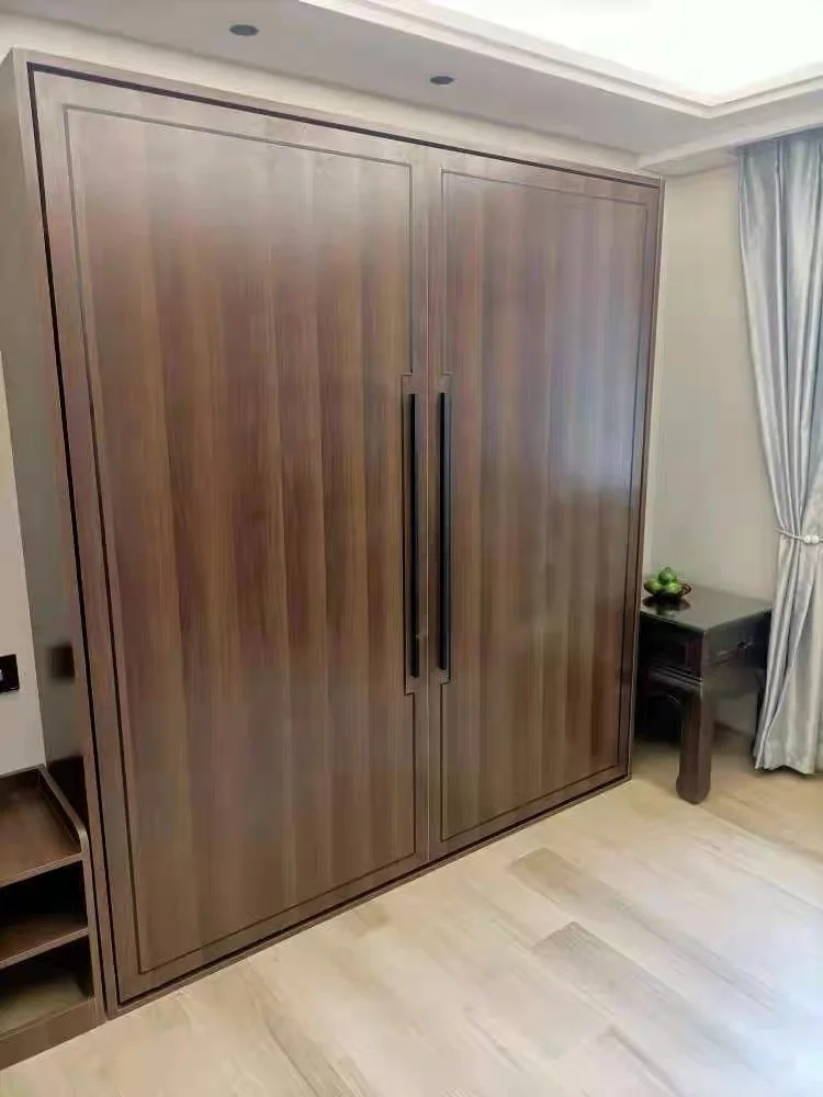 Murphy bed wall entry concealed design multi functional  high quality adjustable manual mattress folding sofa bunk bed