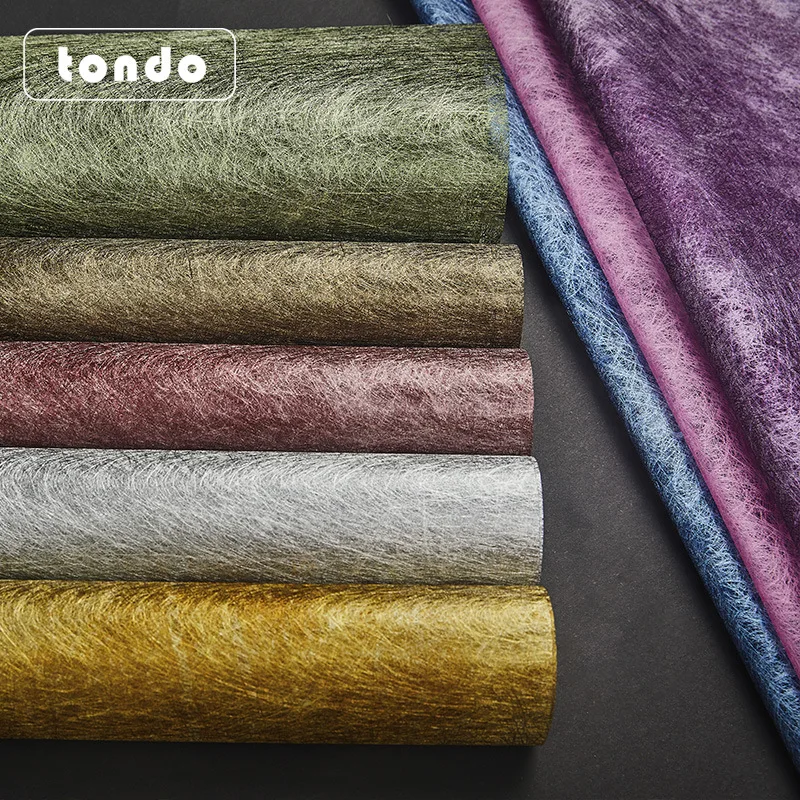 Tondo Premium Metallic  Golden Gift flower  Wrapping packaging Paper for flowers bouquet