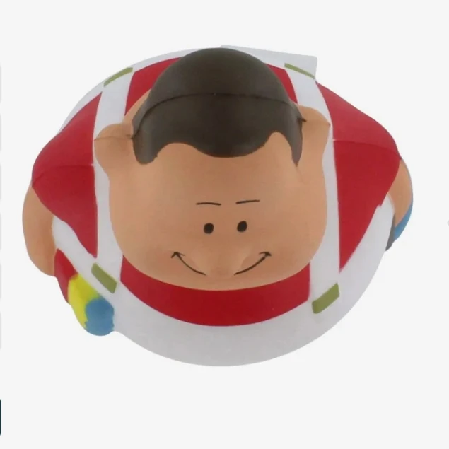 High quality promotional customized logo  Imprinted  Painter Bert Stress Relievers