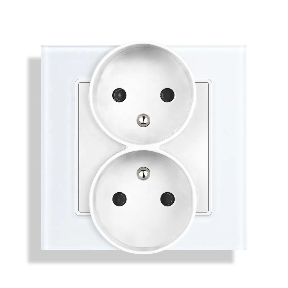 Prise Et Interrupteur french 230v 16a waterproof built-in power current wall electrical socket