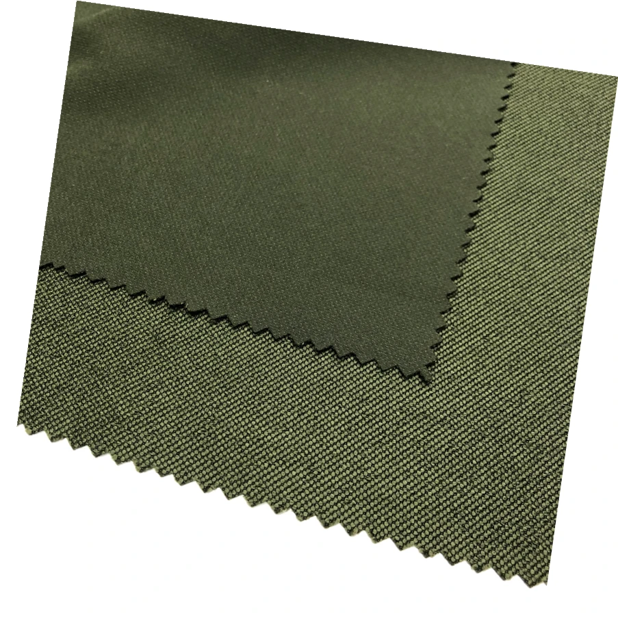 Double layers jacquard 4 way stretch woven 75D Spandex polyester mountain fabric for mountain wear