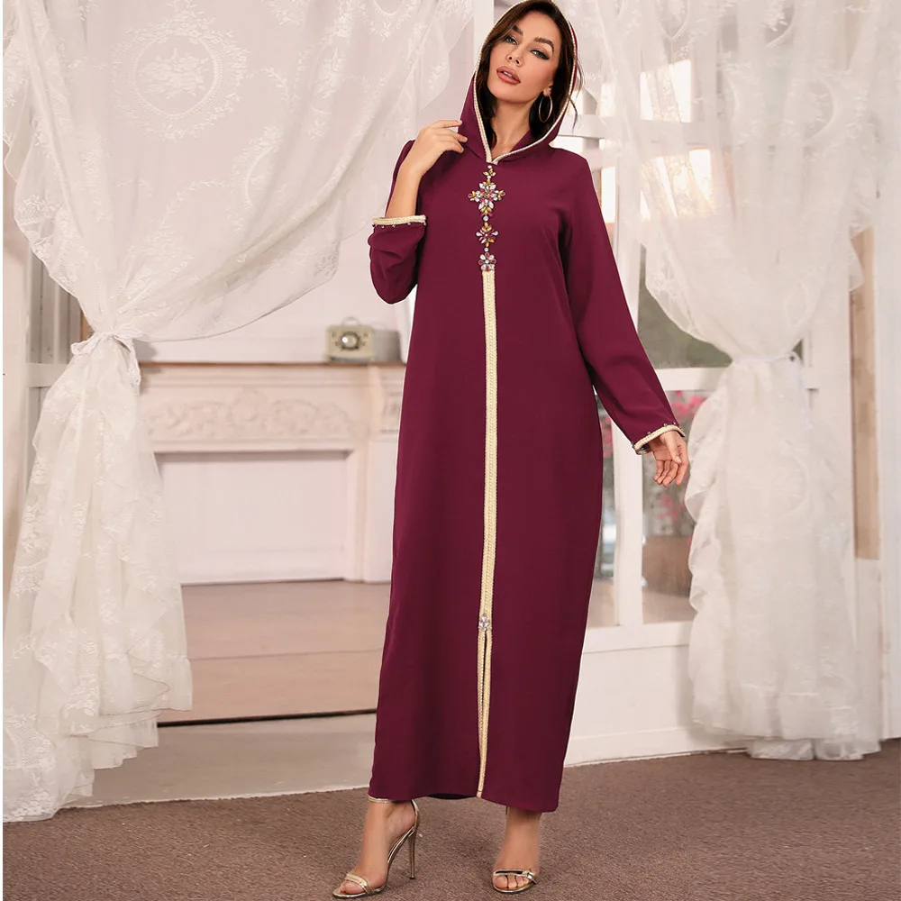 
Factory Supply high quality middle east kaftan dress moroccan caftan dress kaftan abaya 