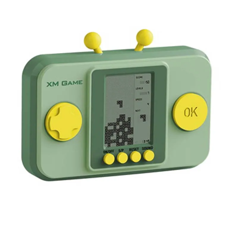 2025 Newest Mini game machine key chain pocket game network red retro childhood memories game