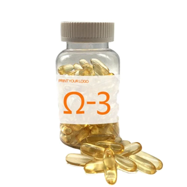 Immune anti-Fatigue omega 3 dha epa fish oil softgel chewable blood pressure capsule health products for men and women