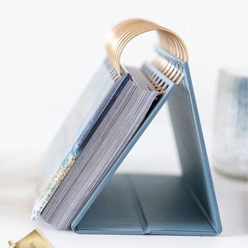 Custom agenda A6 Hardcover Promotional notebook School Supplies Office Supplies wall desk calendar