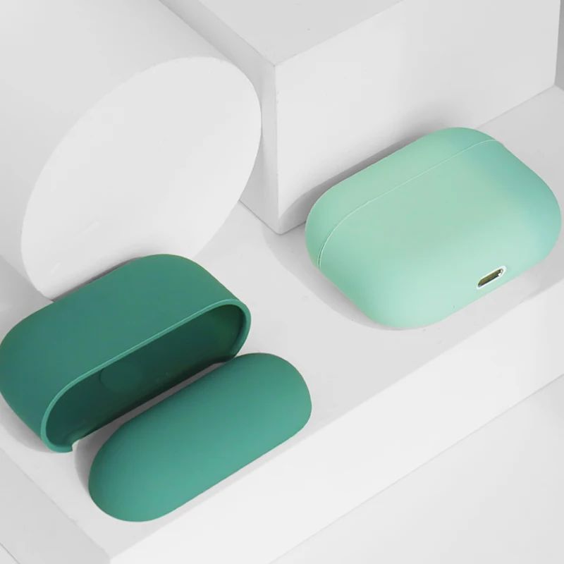 Оптовая продажа силиконовый ударопрочный защитный чехол для Apple Airpod