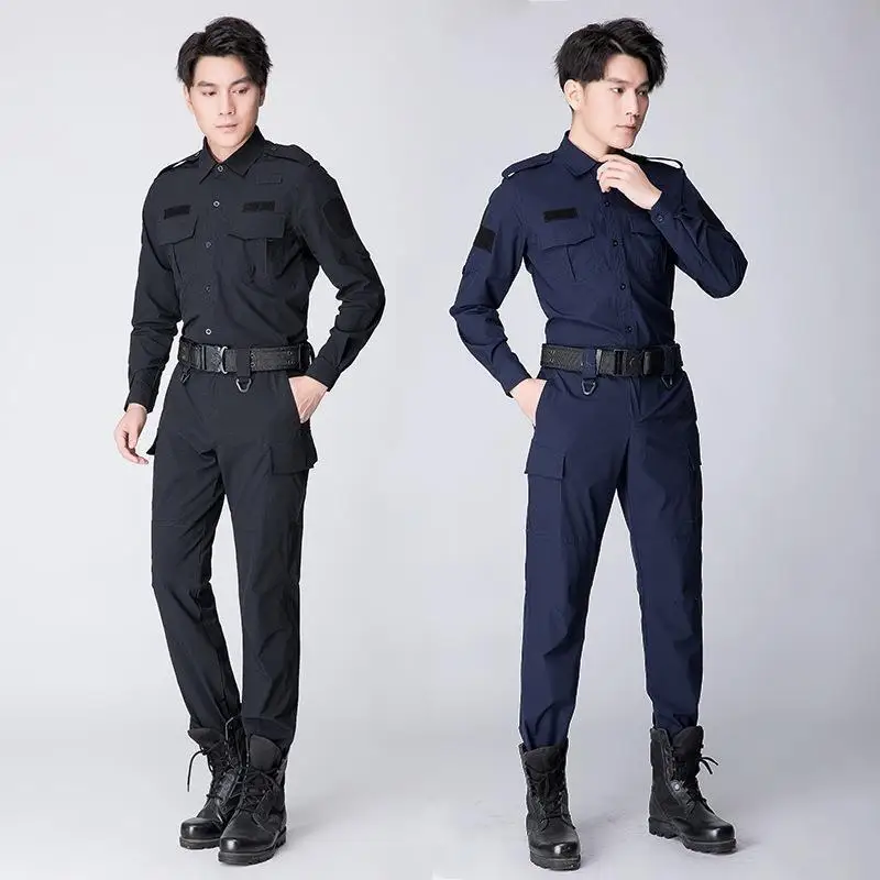 Summer 511 quick-drying suit new high-elastic breathable short-sleeved work clothes security dress instructor long-sleeved suit