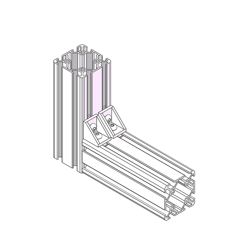 shaoxing msr 40f factory price slot 5 aluminium extrusion aluminium profile  4040  for window and door connecting china supplier