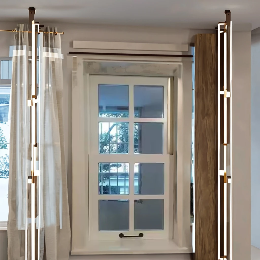 Chinese wholesale fiberglass PVC frame modern sliding folding aluminum single-hung vertical window