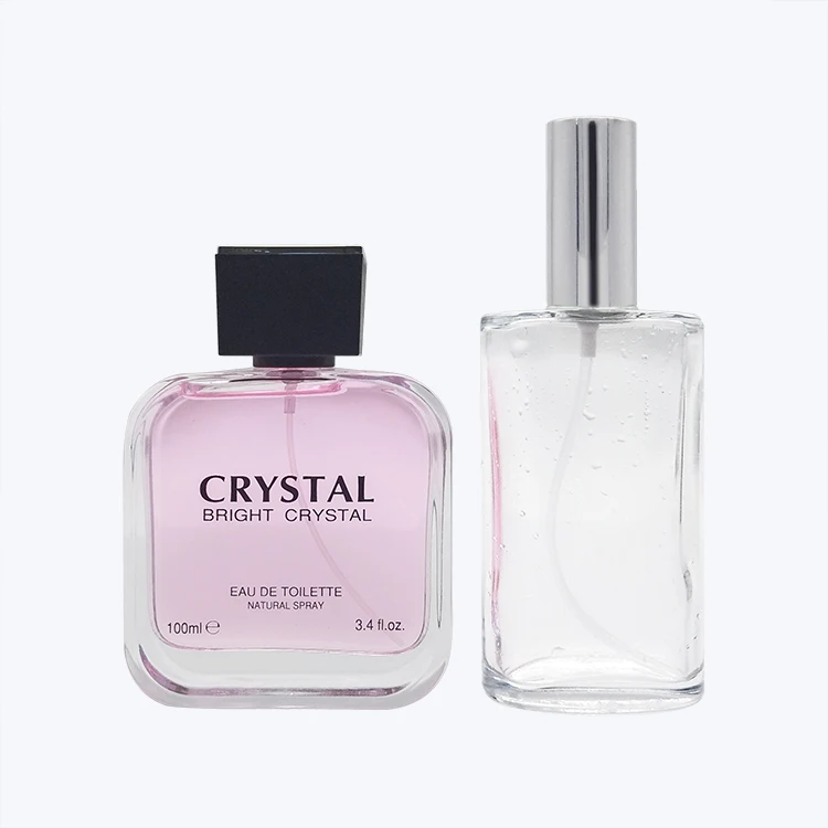 Various shapes high quality unique vintage fancy luxury empty 100ml spray glass bottle perfume