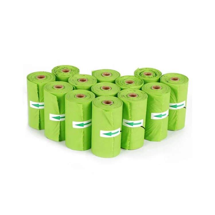 
Factory Wholesale Custom Logo Eco Friendly Compostables Pet Poop Bags Biodegradable 