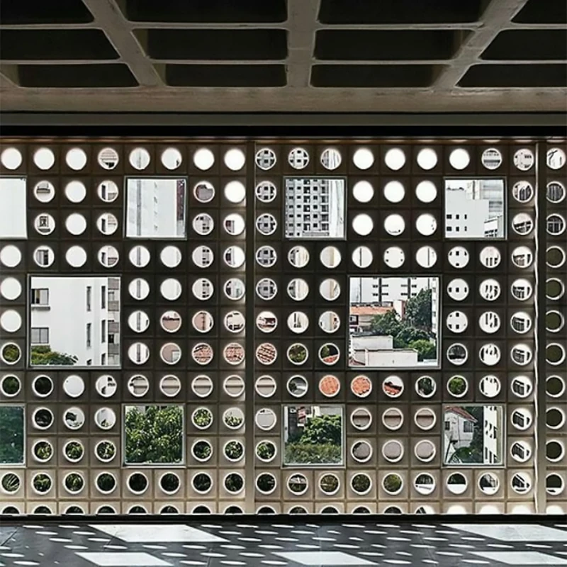 Premium Quality Cement Breeze Block Great Material Cement Tile Concrete Brick Pressing Molds