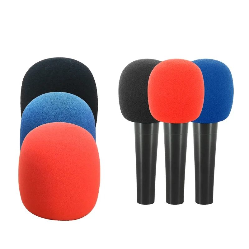 Wireless SMW101CP3 microphone cover windproof anti spray and anti drop protective sponge microphone cover thickened universal