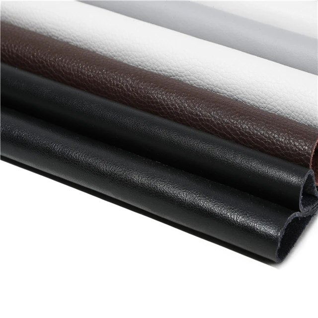 
Classic three primary colors Genuine Skin Leather Feeling Synthetic PU Leather Fabric For Wallet Purse Totes Backpack Pillow 