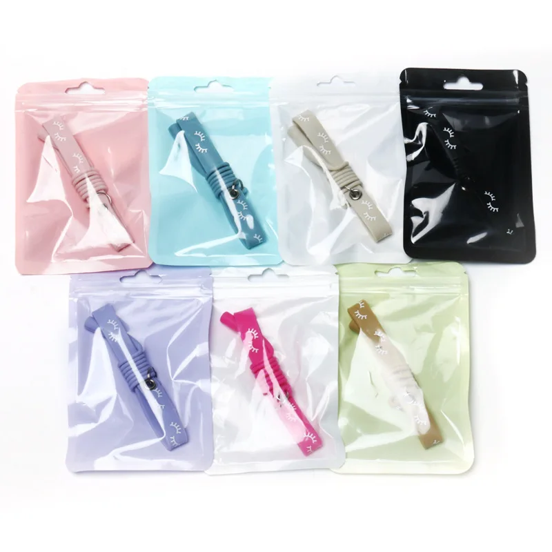 Anti-Fall Silicone Bracelet with Grafting Eyelash Tweezers Wrist Strap Protection Tool