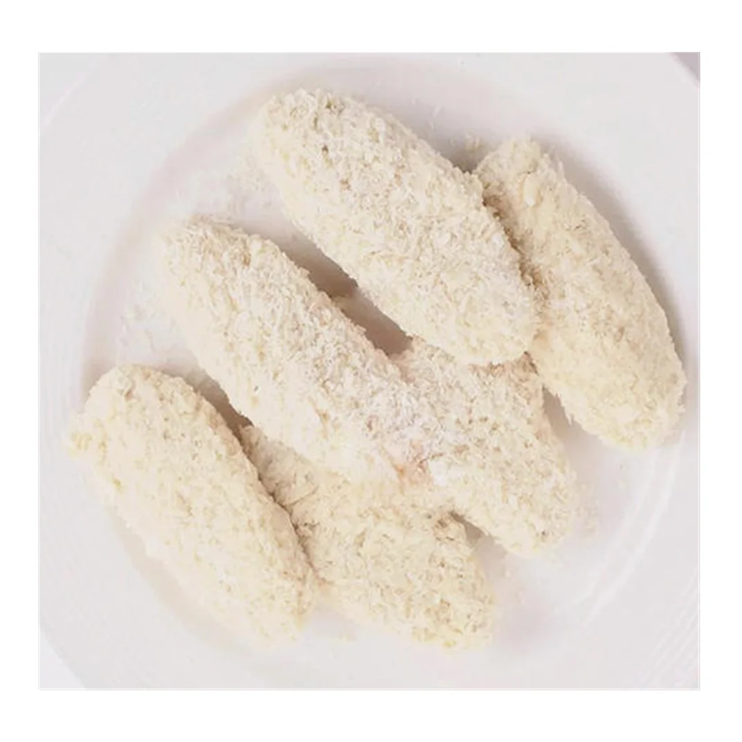 Best selling frozen breaded codfish fillet seafood snack