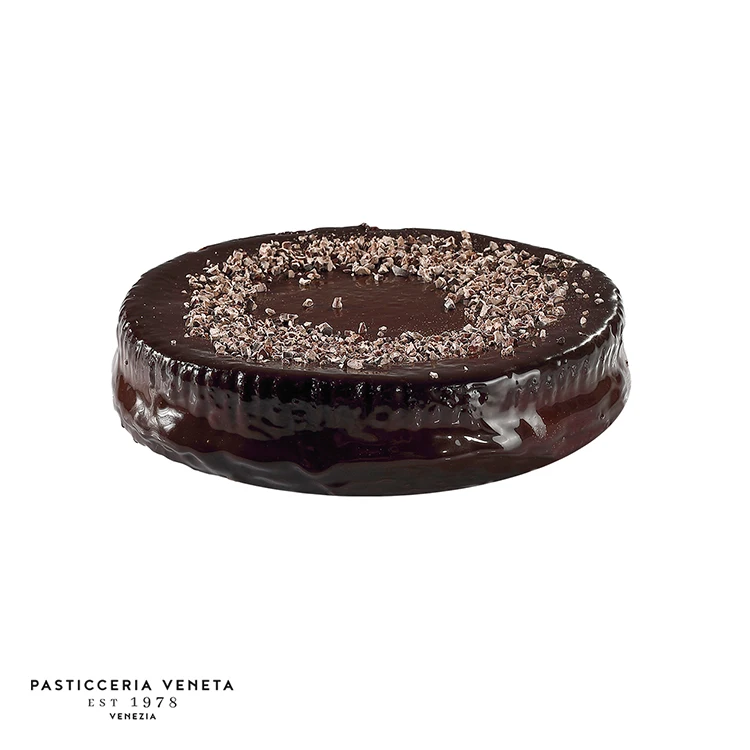 Pasticceria Veneta Sacher Gluten Free Sweet Apricot Jam And Bitter Cocoa Base Wedding Cake Item