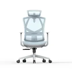 SIHOO M91A blue ergonomic mesh office chair headrest computer
