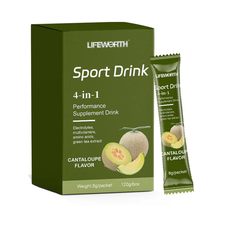 LIFEWORTH orange herbal energy drink for women energy ginseng bag