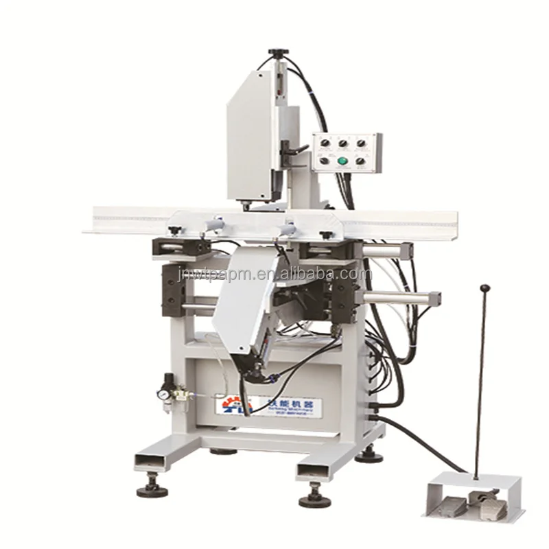 High efficiency advanced drainage cleaner Sink Milling Equipment double head water slot milling machine